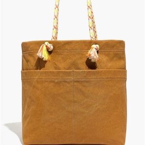 Madewell-The Canvas Transport Tote: Corded Handle Edition